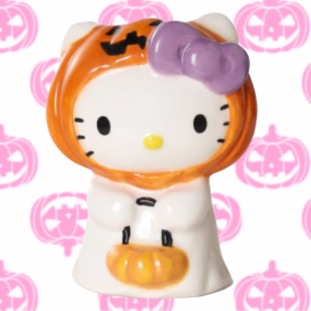 Hello Kitty® by Sanrio® Halloween Ceramic Trick-or-Treat Figurine Blue Sky Clay